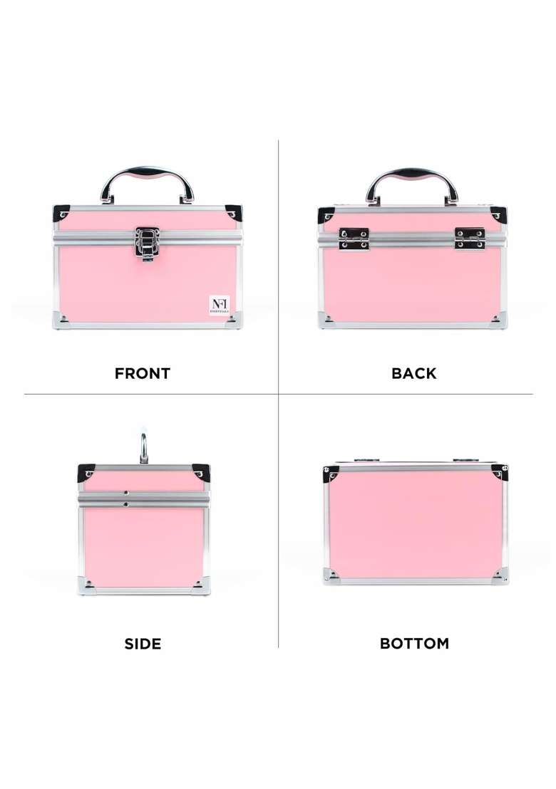 NFI Essentials Makeup Bag Cosmetic Box Bridal Box Make Up Box Trousseau Box Vanity Beauty Case Organizer - Indya