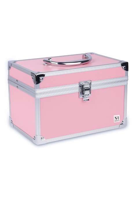 NFI Essentials Makeup Bag Cosmetic Box Bridal Box Make Up Box Trousseau Box Vanity Beauty Case Organizer