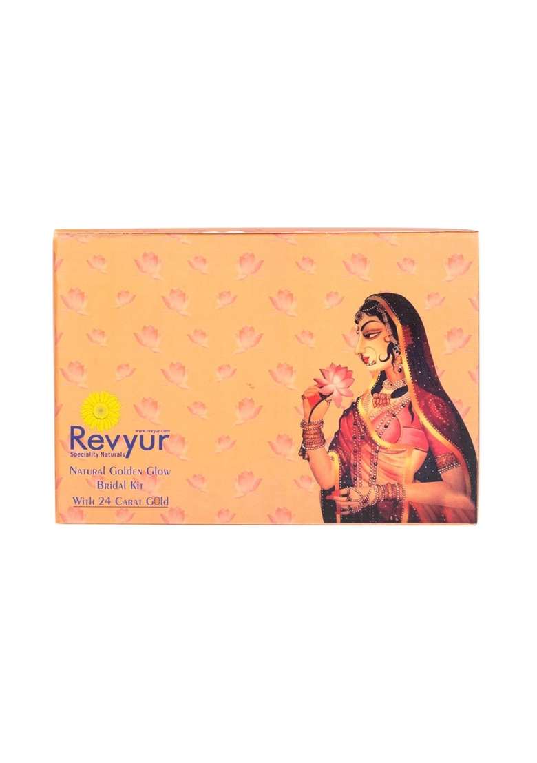 Golden Glow Bridal Kit with 24 Carat Gold - Indya
