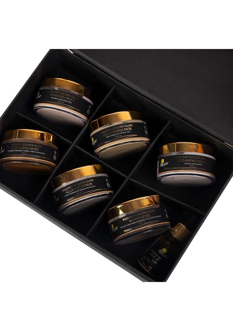 Golden Glow Bridal Kit with 24 Carat Gold - Indya