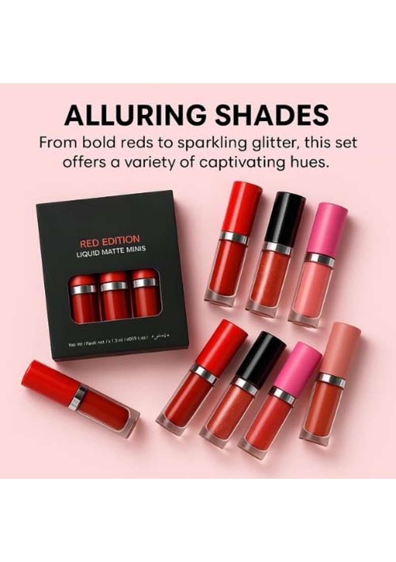 Lovegirl Multicolor Bridal Makeup Kit Combo Pack of 12 - Indya