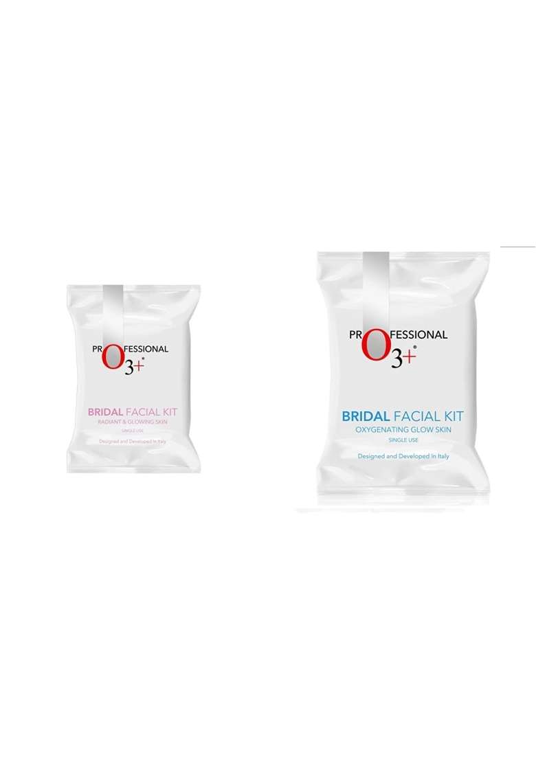 O3 Plus Bridal Facial Kit for Radiant and Glowing Skin 120G Plus O3 Plus Bridal Facial Kit Oxygenating Glow - Indya