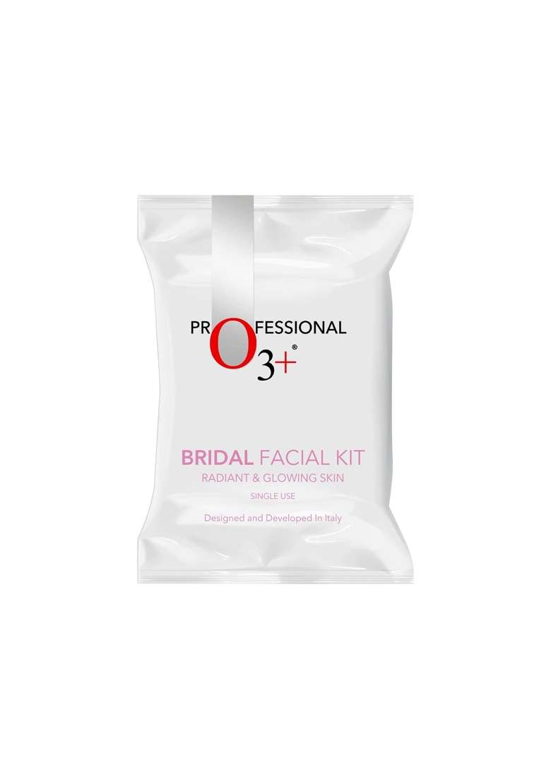 O3 Plus Bridal Facial Kit for Radiant and Glowing Skin Suitable for All Skin Types 120G Single Use - Indya