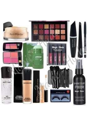 Multicolor Magic Huda Festive Party Makeup Combo Kit Have Complete Makeup Box for Women Fair