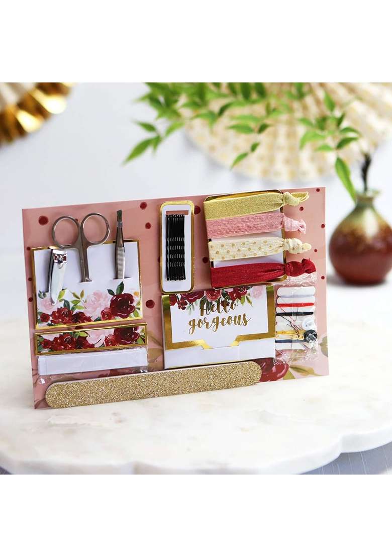 Kate Aspen Wedding Day Emergency Kit for Bride Fall Floral Wedding Survival Kit - Indya