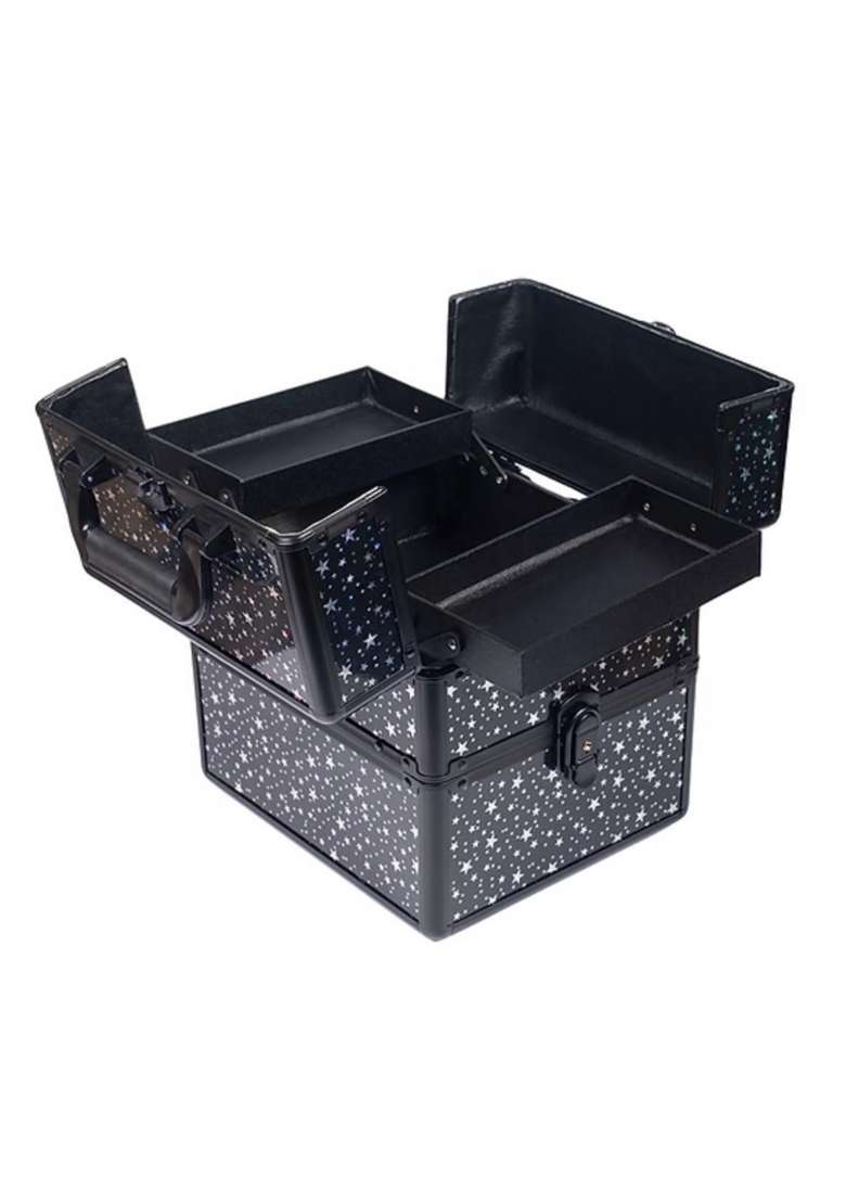 Adson Professional Beauty Makeup Cosmetic Vanity Case Box Rose Gold 1 - Indya