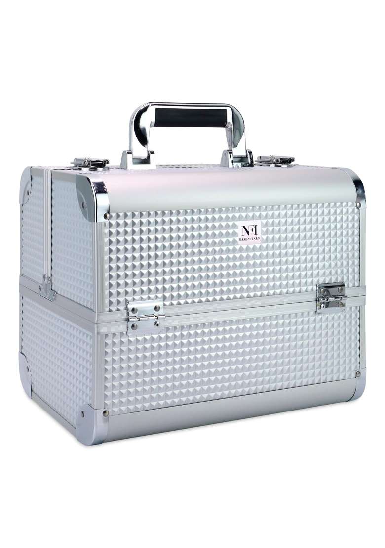 NFI Essentials Makeup Organizer Box 31CM Cosmetic Storage Case for Women Vanity Kit Case for Bride - Indya