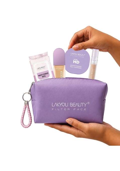 Lakyou Beauty Filter Face Makeup Combo Kit Makeup Remover Face Wipes