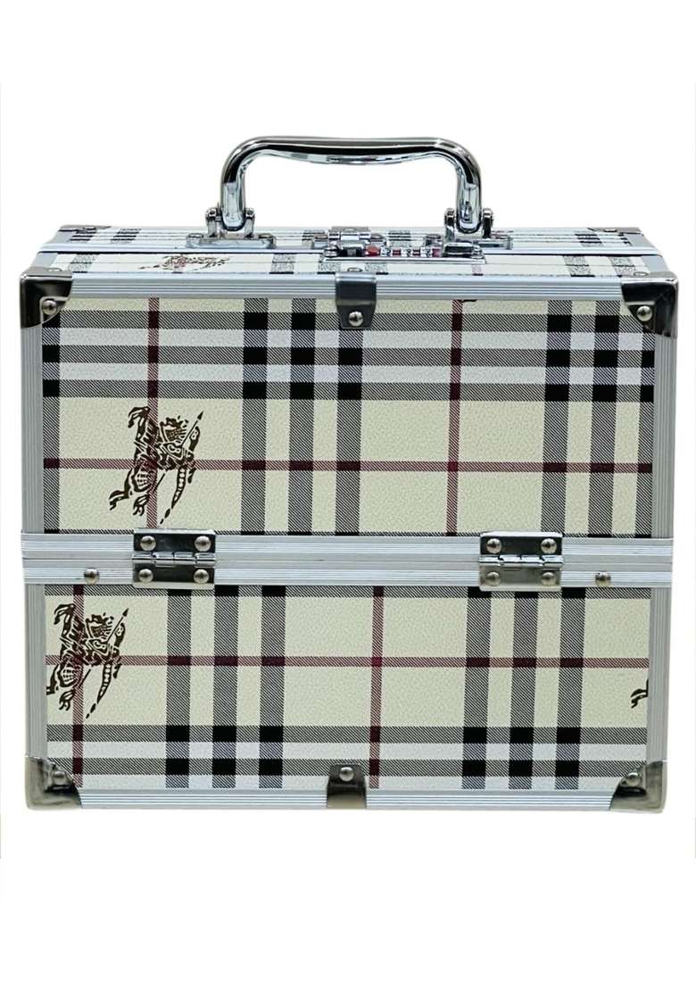 Adson Professional Beauty Womens Makeup Bag Cosmetic Box Vanity Case Box Trousseau Box - Indya