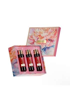 Forest Essentials Roopa Fragrant Shower Ritual Luxurious Ayurvedic Bath and Body Gift Set for Daily Skincare