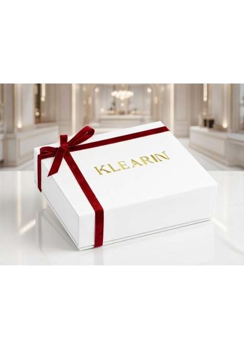 Klearin Skincare Gift Set with Gentle Cleanser Gel Moisturiser Night Repair Serum Headband Hamper