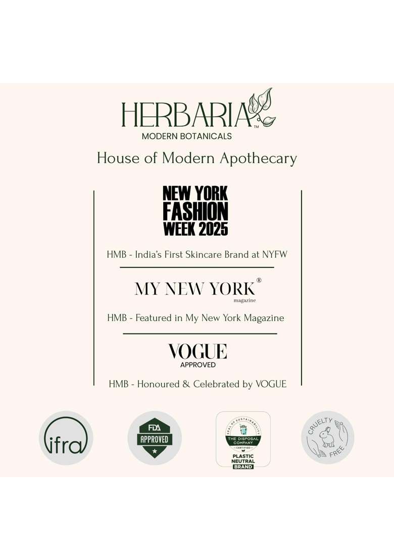 Herbaria Nourish and Shine Gift Box Exfoliation and Soothing Skincare Duo with Lilac Bliss Body Polish 250G - Indya