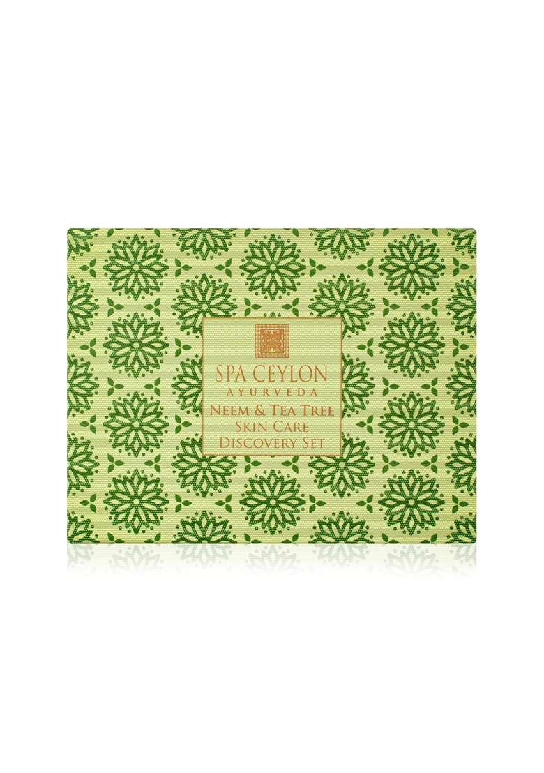 Spa Ceylon Neem and Tea Tree Skin Care Discovery Set Travel Size Face Care Set - Indya