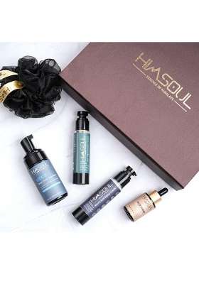 Himsoul Mens Premium Skincare Gift Set with Shilajit and Himalayan Natural Ingredients