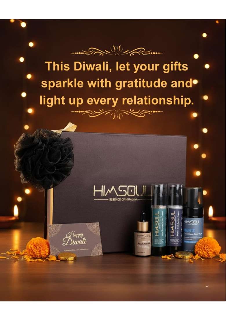 Himsoul Mens Premium Skincare Gift Set with Shilajit and Himalayan Natural Ingredients - Indya