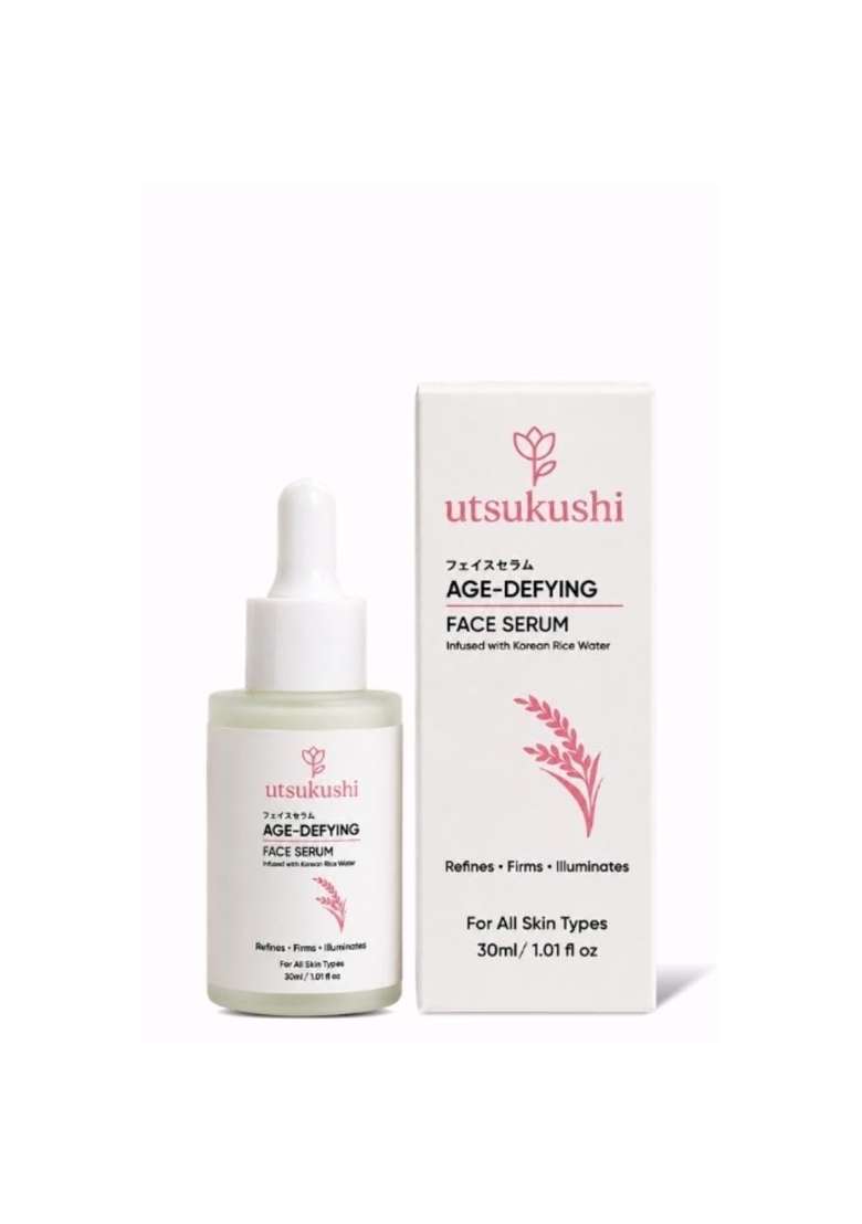 Utsukushi Rice Water Age Defying Skincare Combo Kit Korean Inspired Ingredients Skin Care Set - Indya