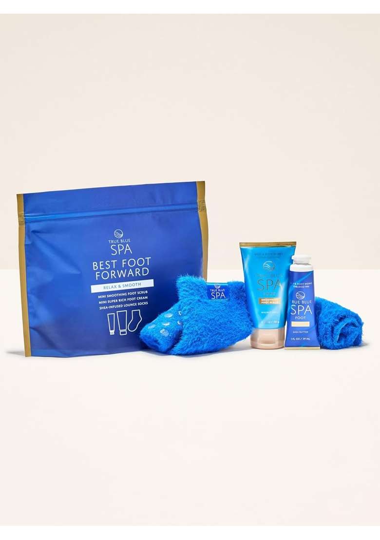 Bath and Body Works True Blue Gift Set Bath Sets and Kits Set of 3 - Indya