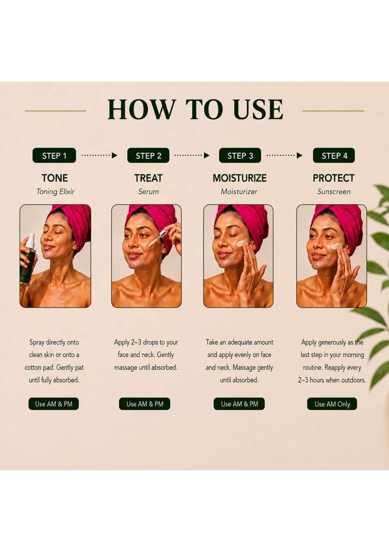 Skin Sapiens Complete Skincare Combo Toning Elixir 120ML Plus Hydra Lock Moisturizer 50ML Plus SPF 60 PA Plus - Indya