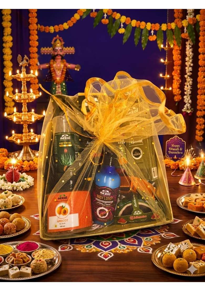 Nezal Platinum Hamper Luxury Skincare Gift Set - Indya