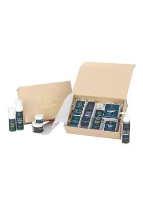 Natures Kinn Premium Skincare Gift Set Collection with SPF 50 Face Mist Anti Acne Moisturizer Body Lotion