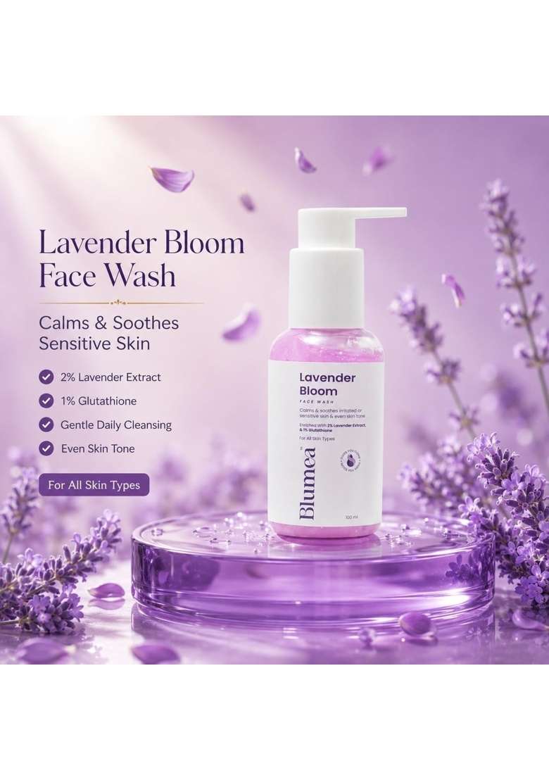 Blumea Ultimate Glutathione Rice Lavender Skincare Combo Pack of 3 - Indya