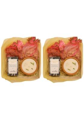 Armony Golden Glow Hamper Natural Skincare Gift Set with Brightening and Nourishing Products Pack of 2