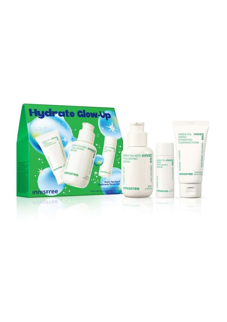 Innisfree Hydrate Glow Up Set Korean Routine for Deep Hydration and Glass Skin - Indya
