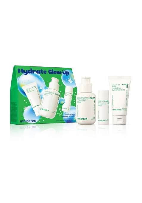 Innisfree Hydrate Glow Up Set Korean Routine for Deep Hydration and Glass Skin