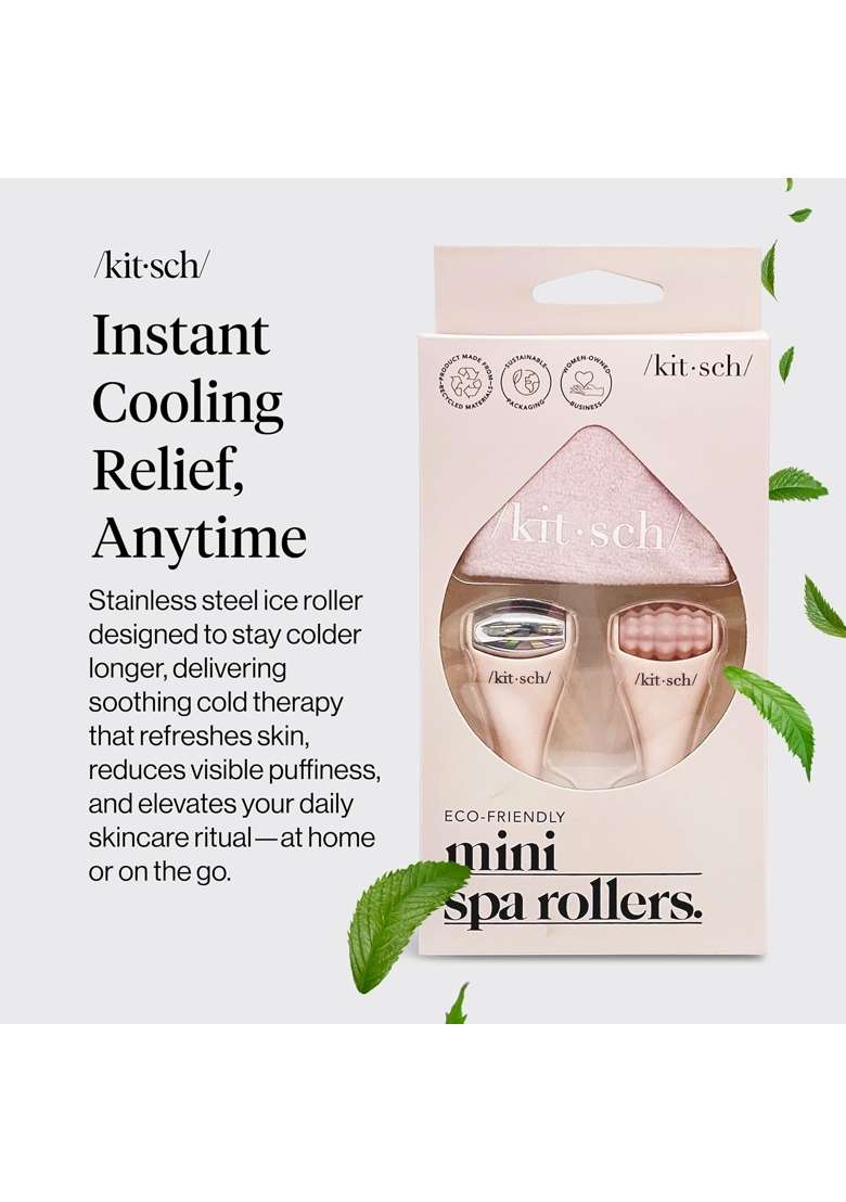 Kitsch Ice Roller Face and Face Roller Ice Roller and Ice Face Roller Set - Indya