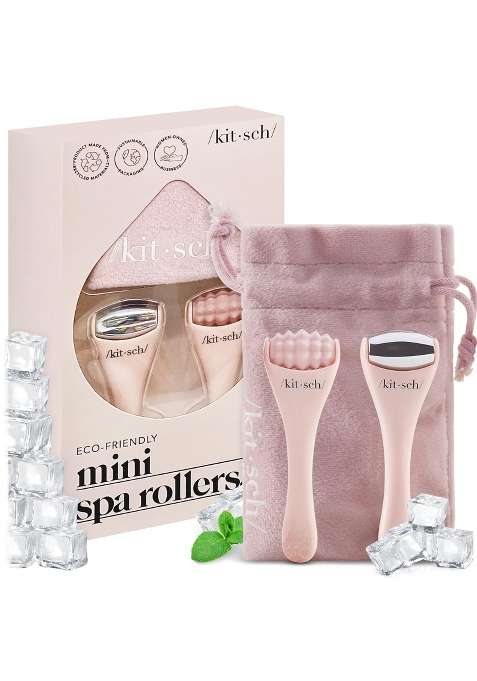 Kitsch Ice Roller Face and Face Roller Ice Roller and Ice Face Roller Set