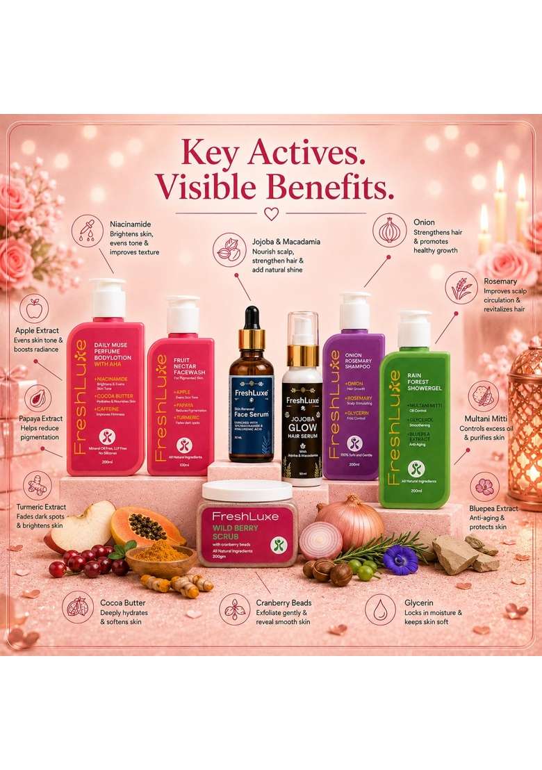 Freshluxe Anniversary Gift Hamper for Women Wedding Hamper for Wife - Indya
