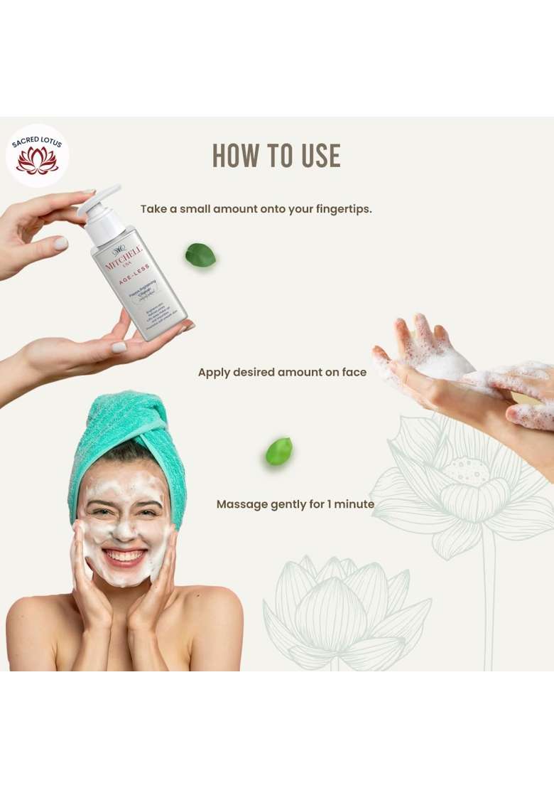 Mitchell USA Age Less Cleanse Plus Tone Plus Hydrate Plus Protect Pack of 4 - Indya