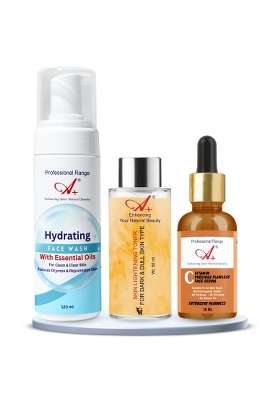 A Plus Skincare Starter Combo Set for Dry and Dusky Skin Selfcare and Gifting
