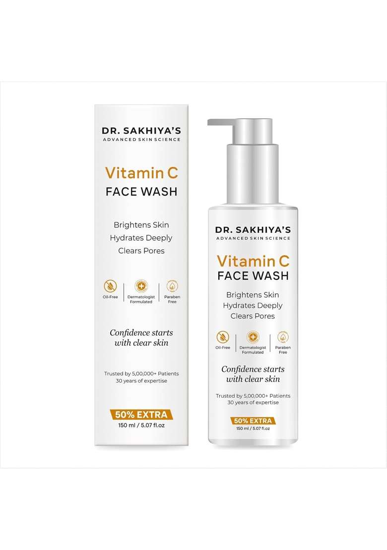 Dr Sakhiyas Skin Care Combo Quickpeel Niacinamide Vitamin C Sunscreen - Indya