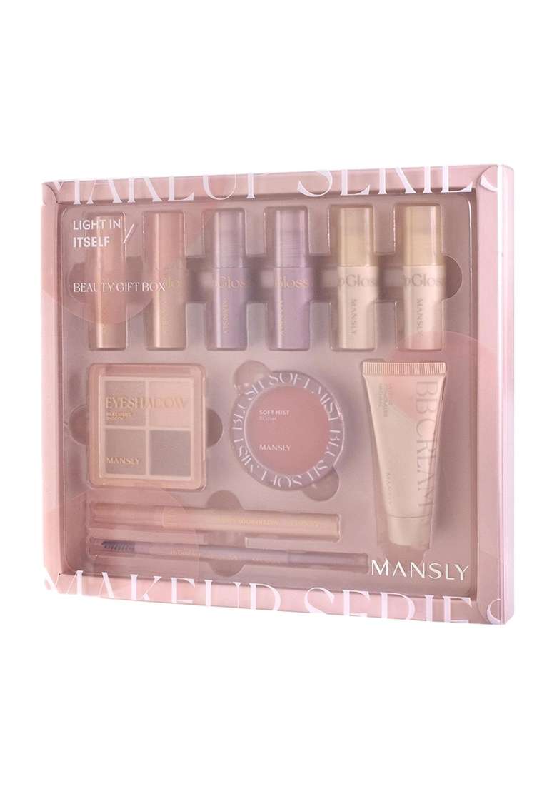 Bnf 11Pcs Cosmetics Set BB Cream Makeup Gift Box Set for Festival Dating Meeting - Indya