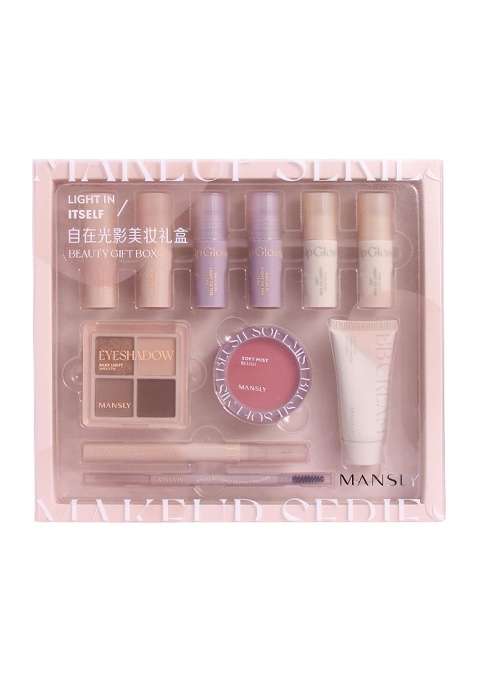 Bnf 11Pcs Cosmetics Set BB Cream Makeup Gift Box Set for Festival Dating Meeting