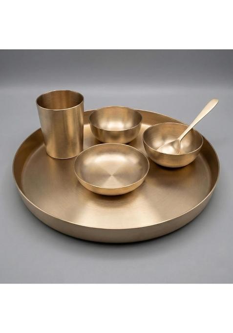 ARC and Arrows Bronze Kansa Thali Set Kasa Thali