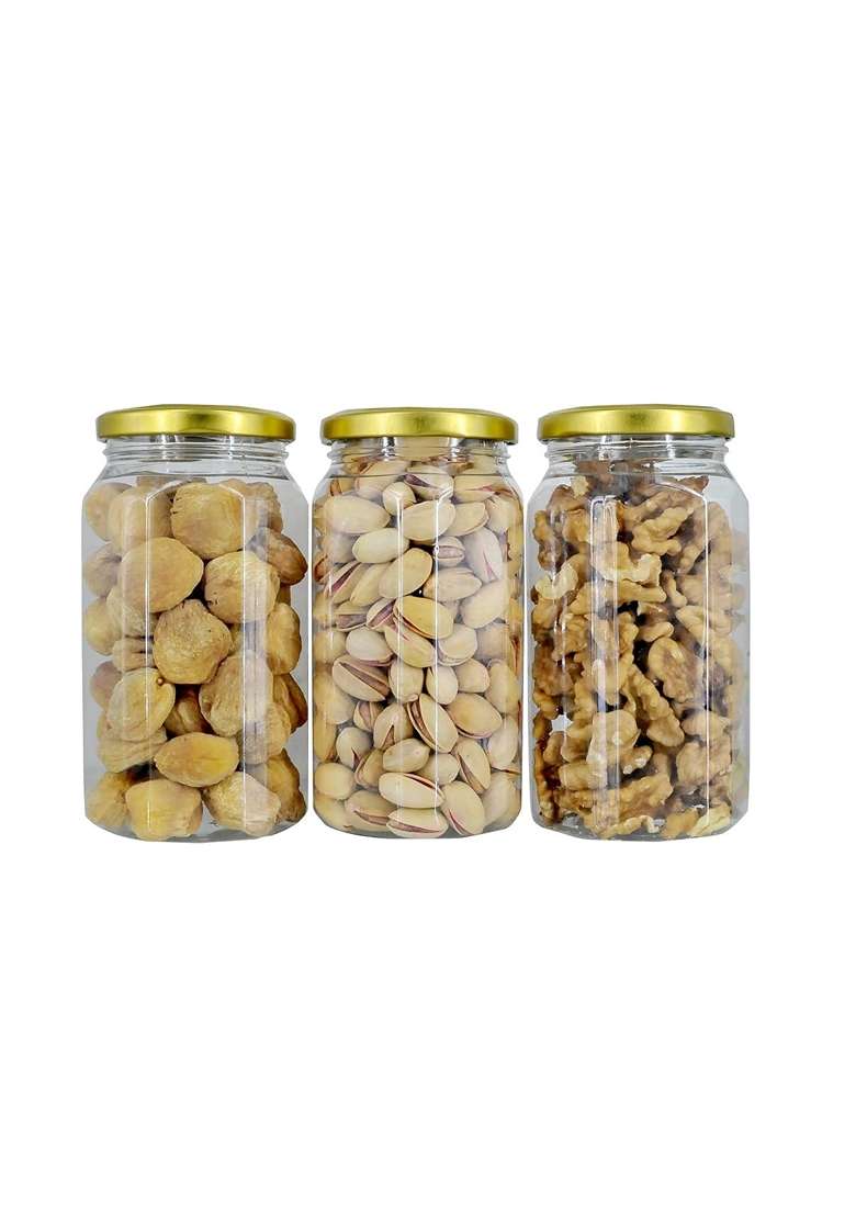 VT REAL Nutri Dry Fruits Gift Hamper Gift Basket Box Combo Pack Dry Fruit and Nut Square Gift Box - Indya