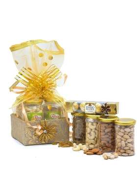VT REAL Nutri Dawali Dry Fruit Gift Hamper Gift Basket Gift Box Gift Pack Gift Hamper Diwali Rakhi Christmas