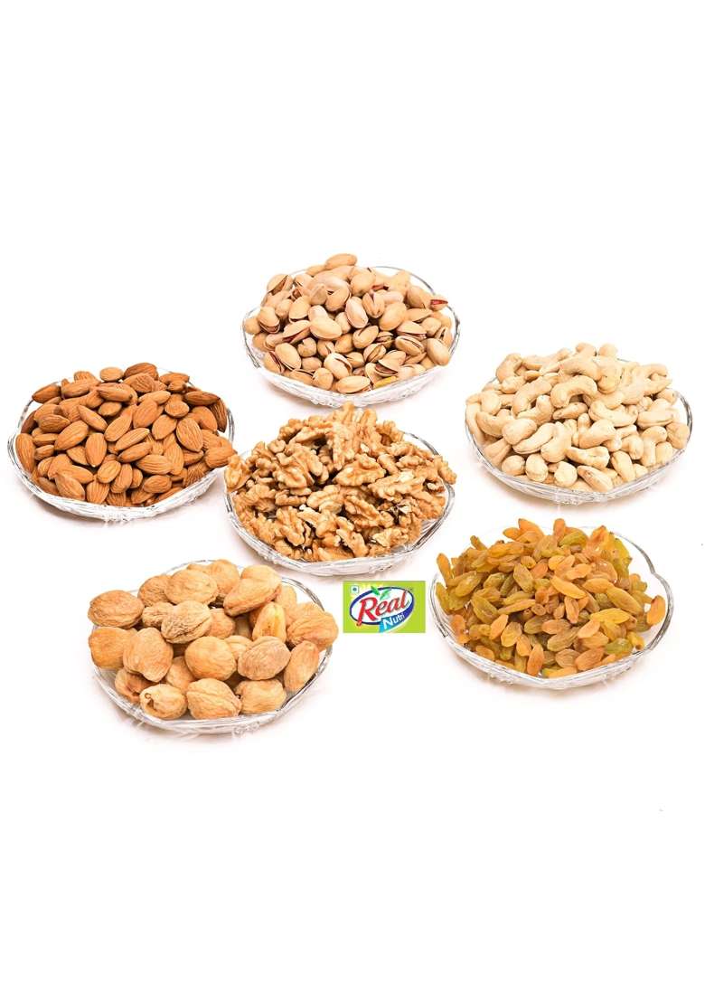 VT REAL Nutri Dawali Dry Fruit Gift Hamper Gift Basket Gift Box Gift Pack Gift Hamper Diwali Rakhi Christmas - Indya