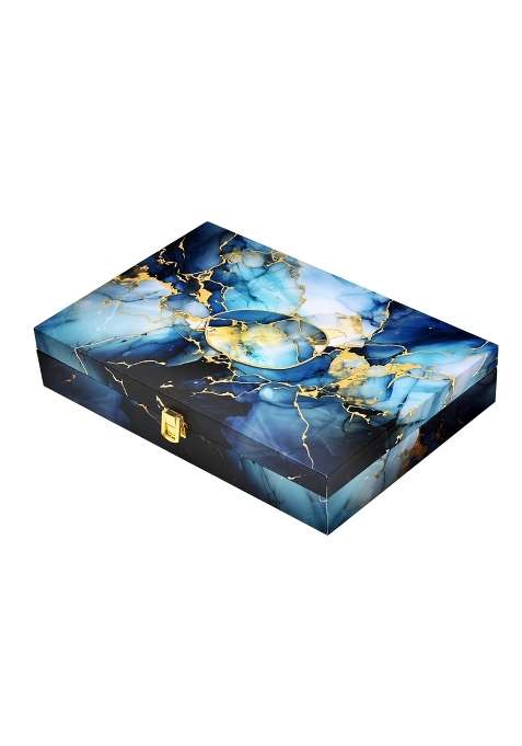 LINE N Curves Blue Designer Gift Box Wedding Gift Box Pack of 20