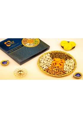 Browntree Wiremesh Inch 5 in 1 750G Unique Dry Fruit Gift Hamper