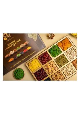 Browntree Premium 12P 1000Gms Premium Dry Fruit Gift Hamper