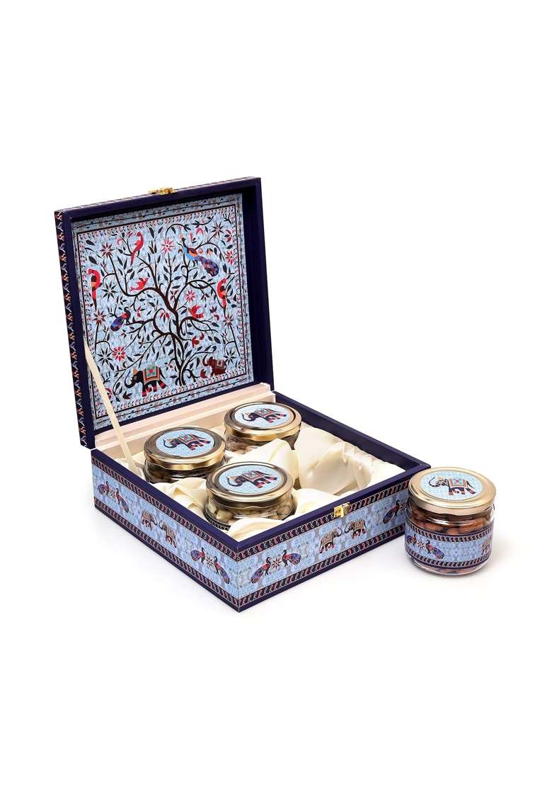 Sonature Handmade Dry Fruit Premium Gift Box Premium Gift Hamper - Indya