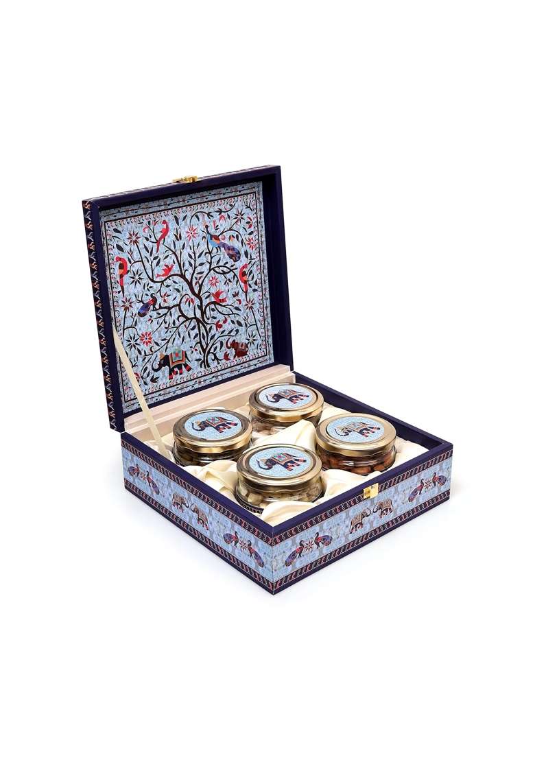 Sonature Handmade Dry Fruit Premium Gift Box Premium Gift Hamper - Indya