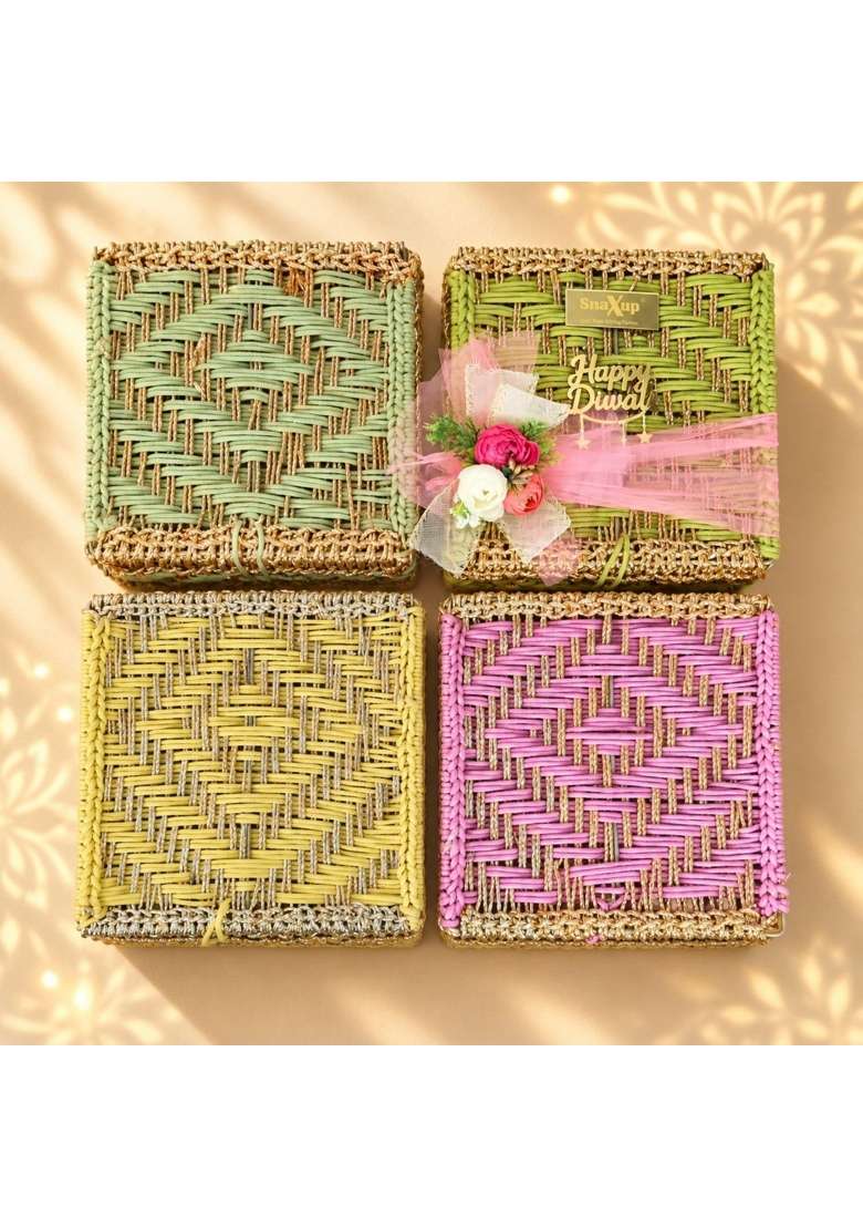 Snaxup Shubh Deepawali Hamper Premium Diwali Gift Hamper - Indya