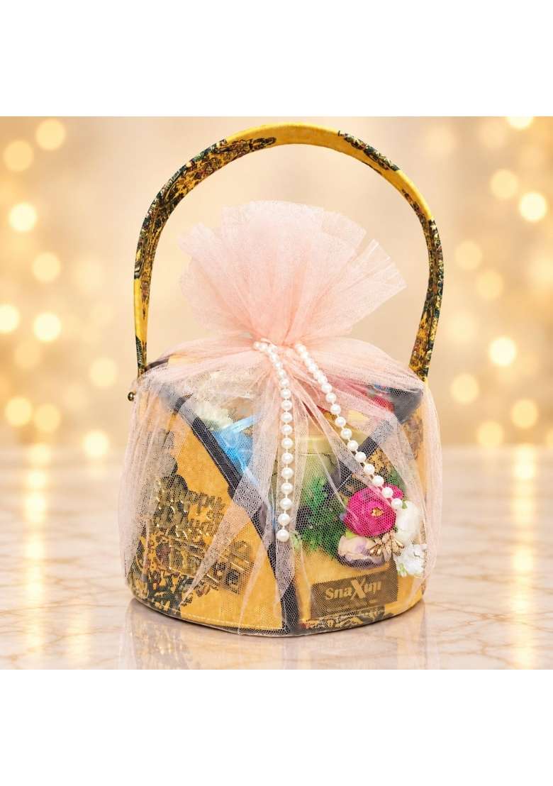 Snaxup Raunaq E Diwali Hamper Premium Diwali Gift Hamper - Indya