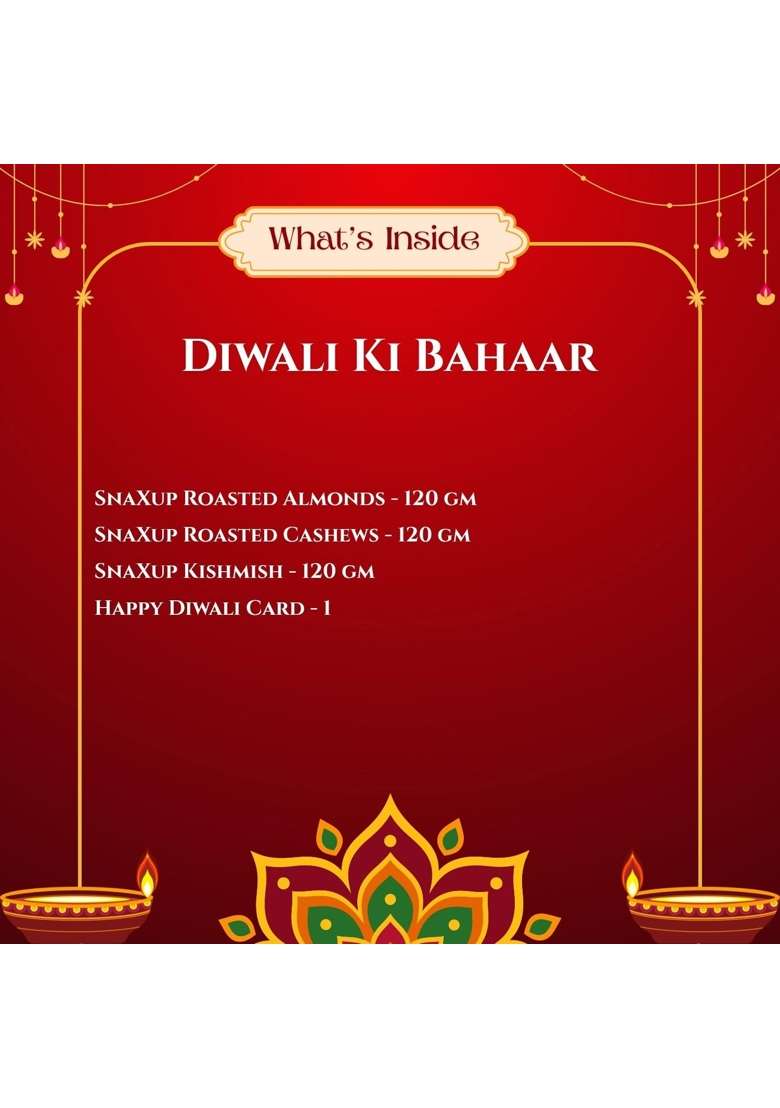 Snaxup Diwali Ki Bahaar Premium Gift Hamper - Indya