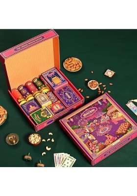 Indian Karigar Multicolour 17 Items Great Indian Bazar Diwali Gift Box 2026