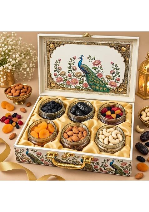 Brijbooti Dry Fruits Gift Pack 540G Premium Dry Fruits Gift Box
